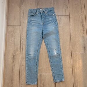 Levis Wedge skinny jeans